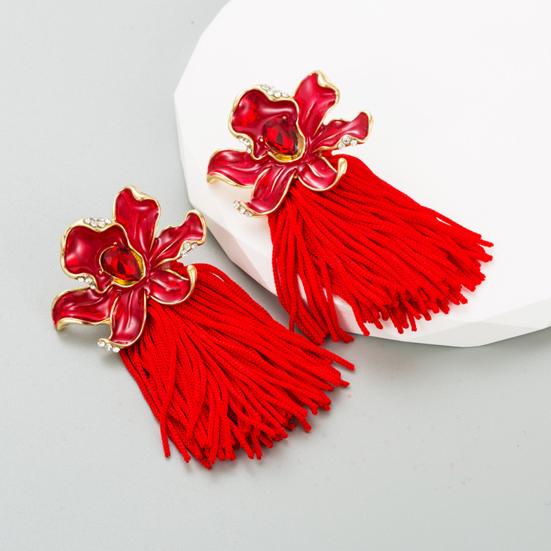 Fashion Jewelry Tassel Earrings For Women YWHME-207 