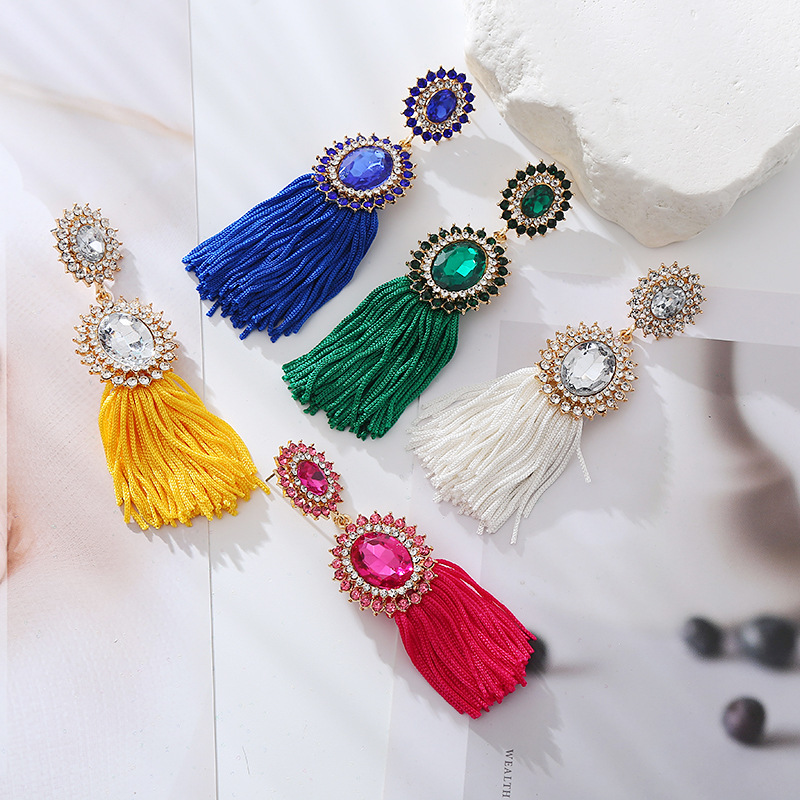 Fashion Jewelry Tassel Earrings For Women YWHME-219 