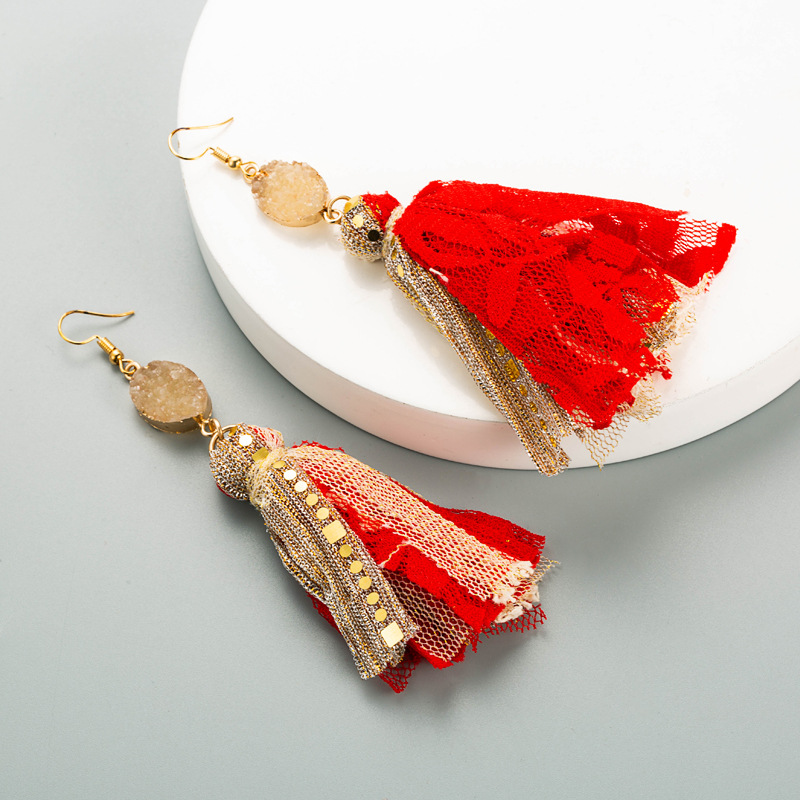 Fashion Jewelry Tassel Earrings For Women YWHME-266 