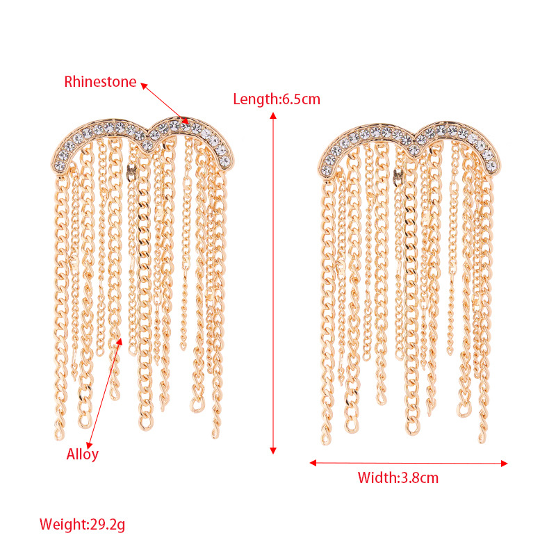 Fashion Jewelry Tassel Earrings For Women YWHME-307 