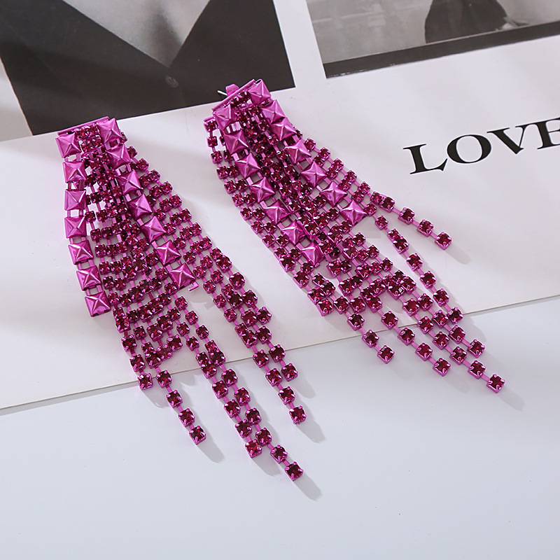 Fashion Jewelry Tassel Earrings For Women YWHME-308