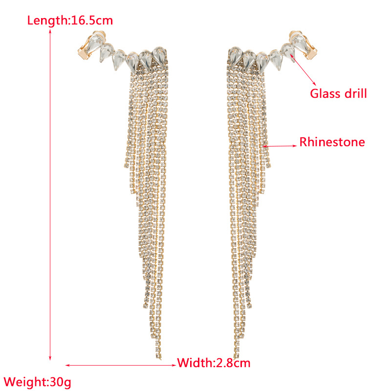 Fashion Jewelry Tassel Earrings For Women YWHME-328 