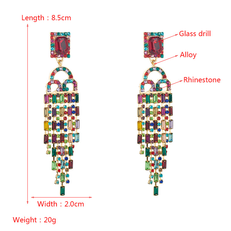 Fashion Jewelry Tassel Earrings For Women YWHME-332 