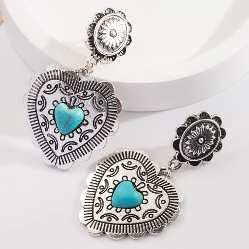 Fashion Jewelry Turquoise Earrings For Women YWHME-401