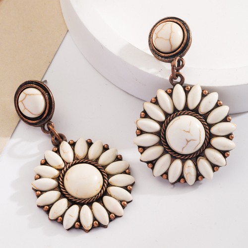 Fashion Jewelry Turquoise Earrings For Women YWHME-401