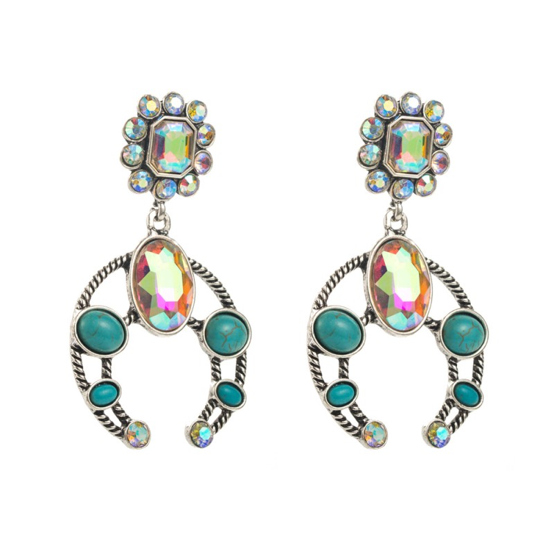 Fashion Jewelry Turquoise Earrings For Women YWHME-403 