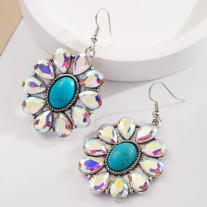 Fashion Jewelry Turquoise Earrings For Women YWHME-404 