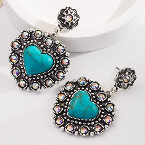 Fashion Jewelry Turquoise Earrings For Women YWHME-404