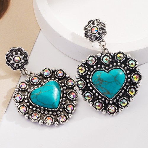 Fashion Jewelry Turquoise Earrings For Women YWHME-404