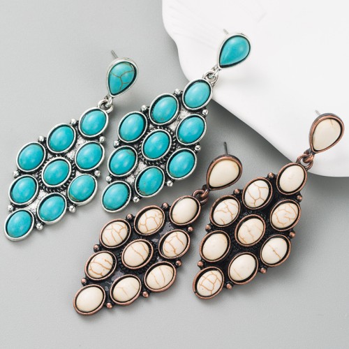 Fashion Jewelry Turquoise Earrings For Women YWHME-405