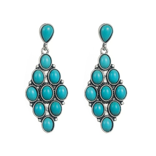 Fashion Jewelry Turquoise Earrings For Women YWHME-405