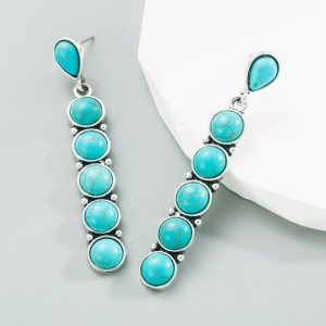 Fashion Jewelry Turquoise Earrings For Women YWHME-409 