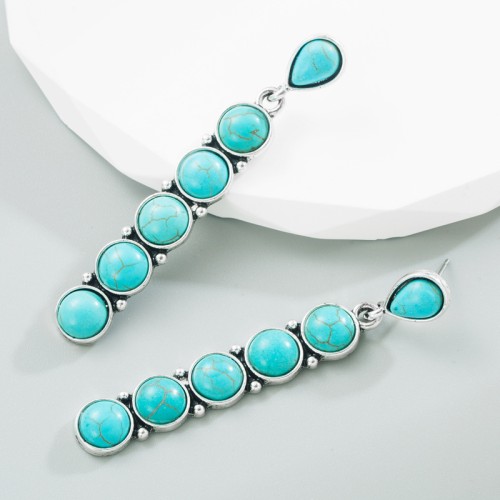 Fashion Jewelry Turquoise Earrings For Women YWHME-409