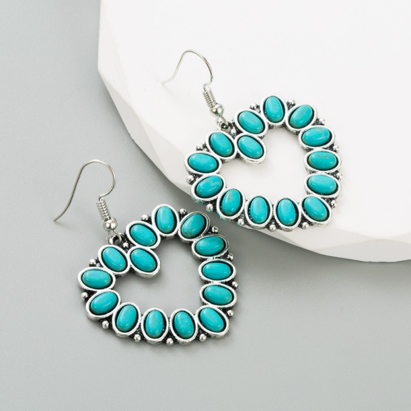 Fashion Jewelry Turquoise Earrings For Women YWHME-412 