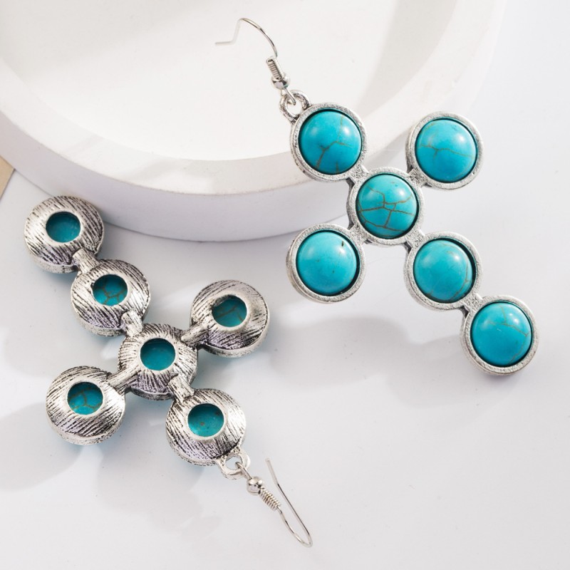 Fashion Jewelry Turquoise Earrings For Women YWHME-414 