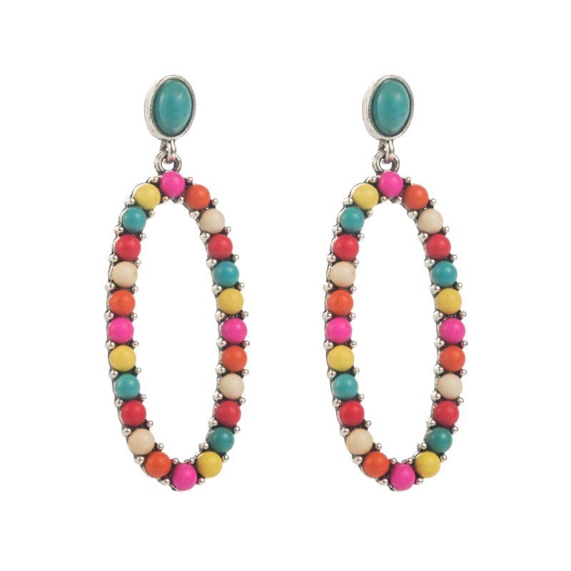 Fashion Jewelry Turquoise Earrings For Women YWHME-415 