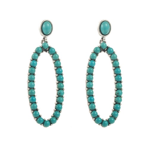 Fashion Jewelry Turquoise Earrings For Women YWHME-415