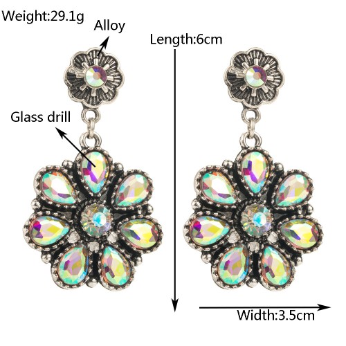 Fashion Jewelry Turquoise Earrings For Women YWHME-416