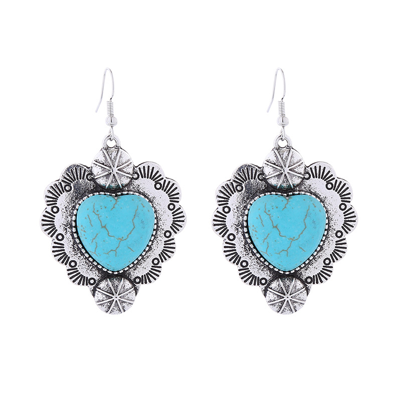 Fashion Jewelry Turquoise Earrings For Women YWHME-417 