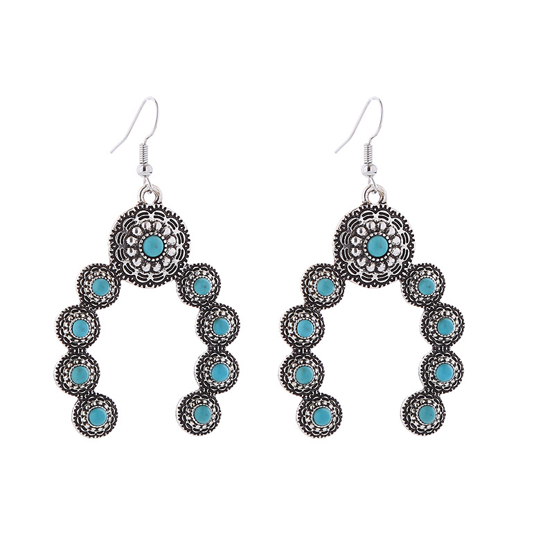 Fashion Jewelry Turquoise Earrings For Women YWHME-418 