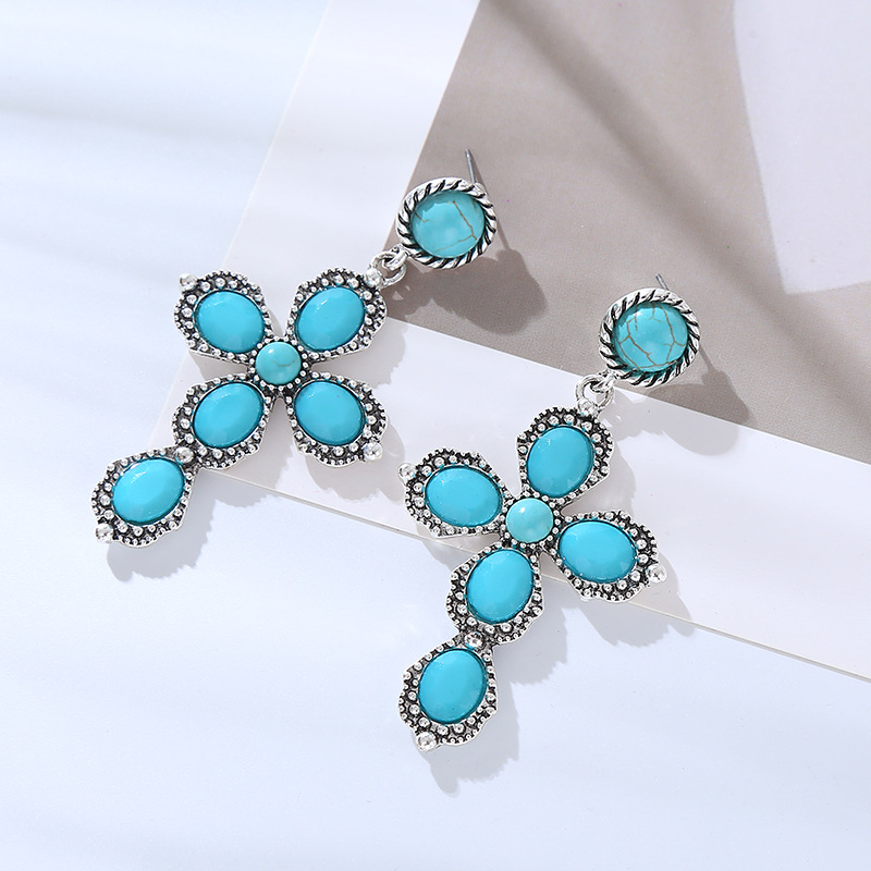 Fashion Jewelry Turquoise Earrings For Women YWHME-419 