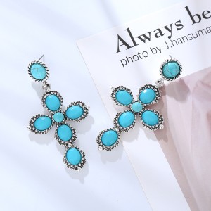 Fashion Jewelry Turquoise Earrings For Women YWHME-419 