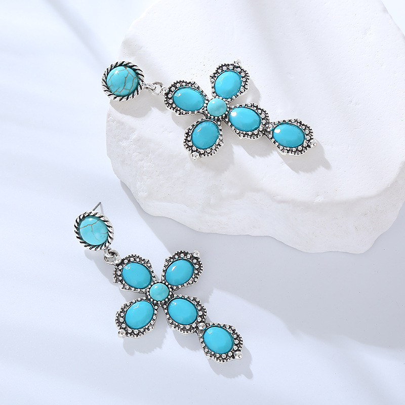 Fashion Jewelry Turquoise Earrings For Women YWHME-419 