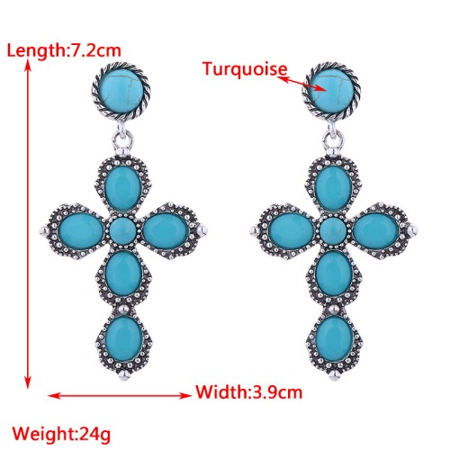 Fashion Jewelry Turquoise Earrings For Women YWHME-419