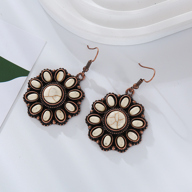 Fashion Jewelry Turquoise Earrings For Women YWHME-422 