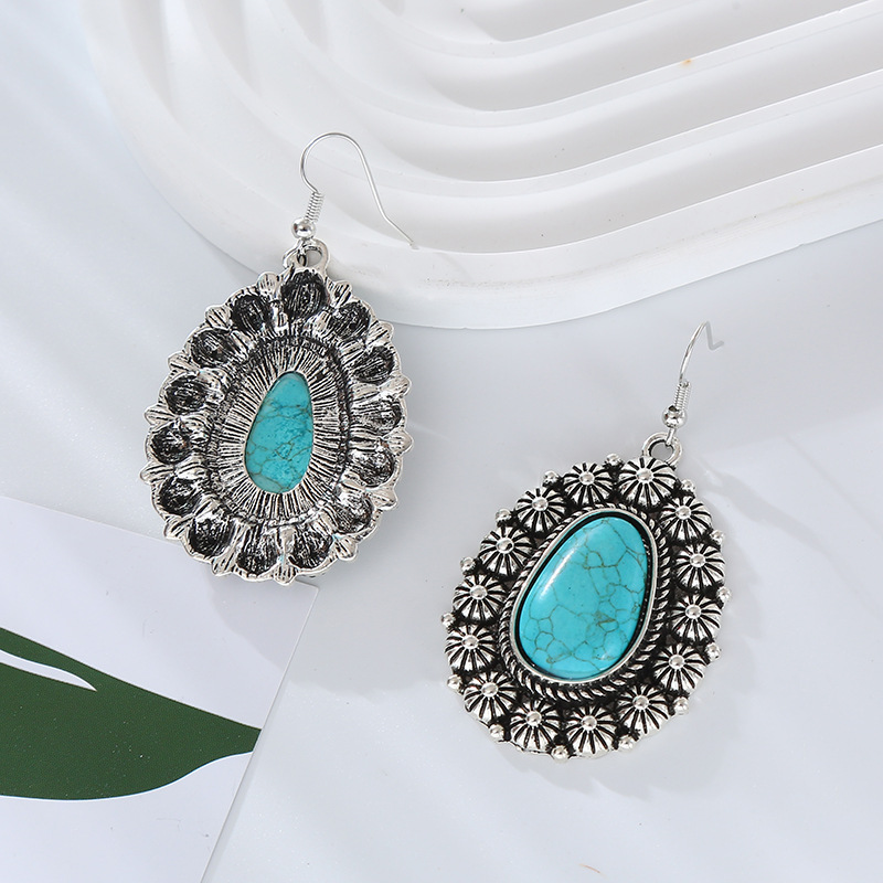 Fashion Jewelry Turquoise Earrings For Women YWHME-423 