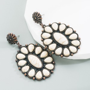 Fashion Jewelry Turquoise Earrings For Women YWHME-427 