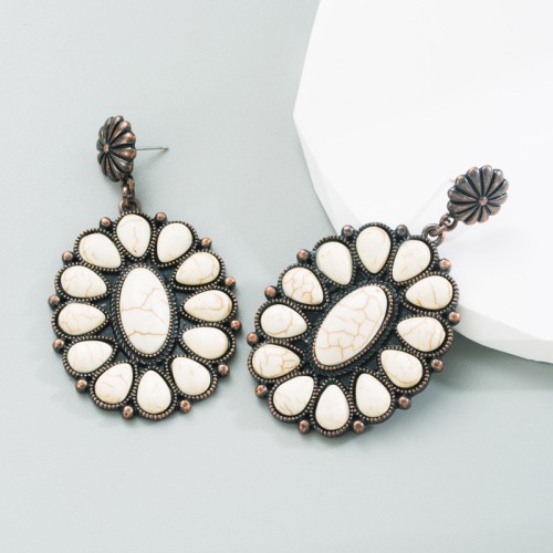 Fashion Jewelry Turquoise Earrings For Women YWHME-427