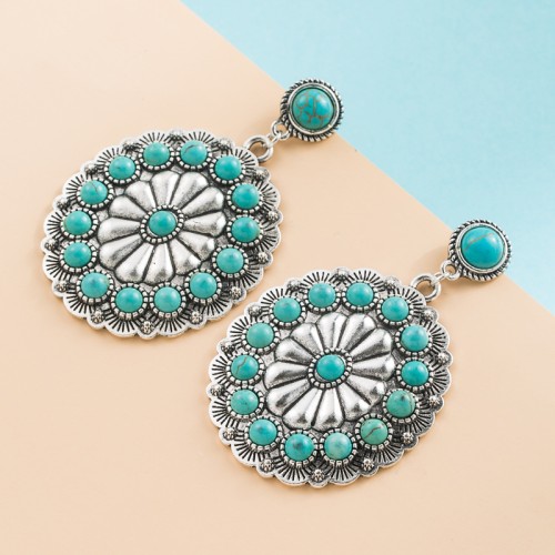 Fashion Jewelry Turquoise Earrings For Women YWHME-428