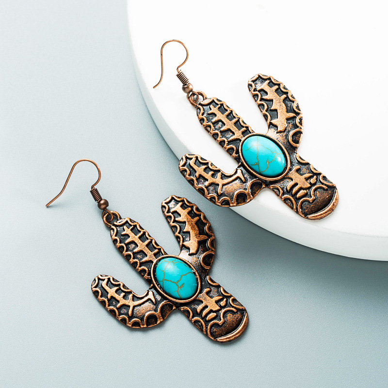 Fashion Jewelry Turquoise Earrings For Women YWHME-430 