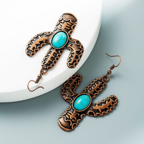 Fashion Jewelry Turquoise Earrings For Women YWHME-430