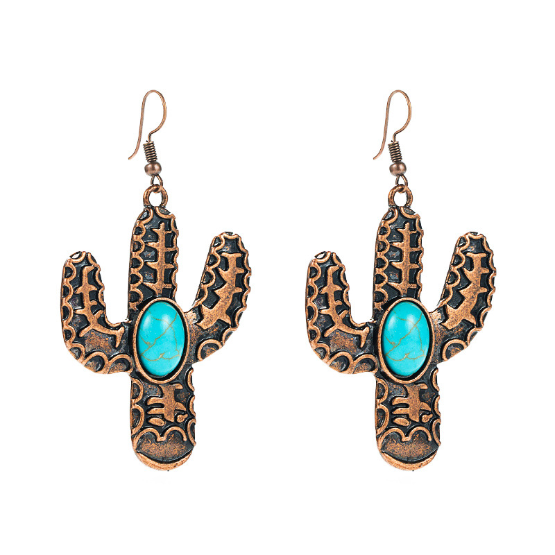 Fashion Jewelry Turquoise Earrings For Women YWHME-430 