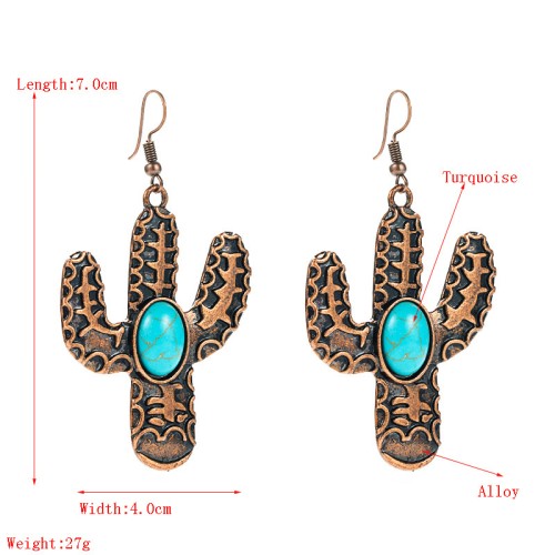 Fashion Jewelry Turquoise Earrings For Women YWHME-430