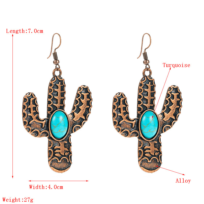 Fashion Jewelry Turquoise Earrings For Women YWHME-430 