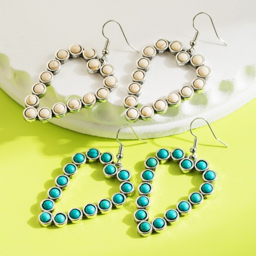 Fashion Jewelry Turquoise Earrings For Women YWHME-434