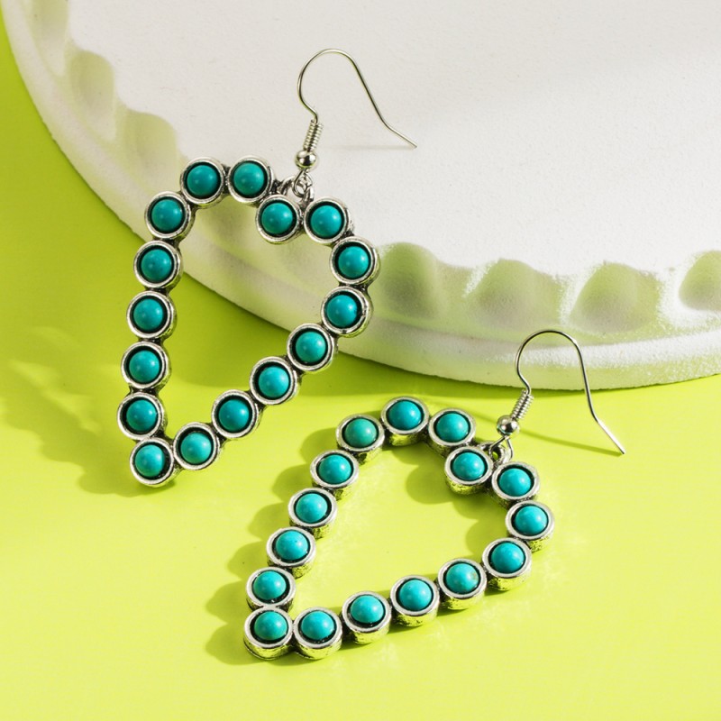 Fashion Jewelry Turquoise Earrings For Women YWHME-434 