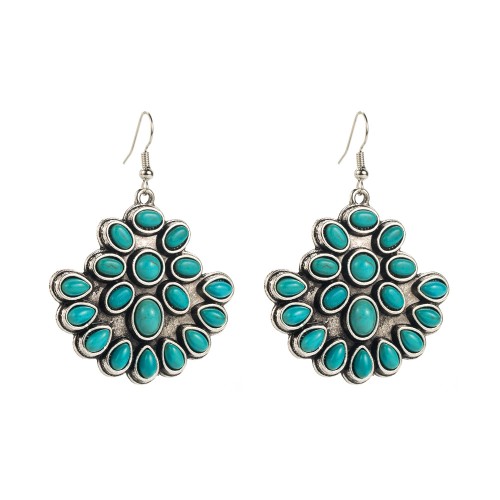 Fashion Jewelry Turquoise Earrings For Women YWHME-435