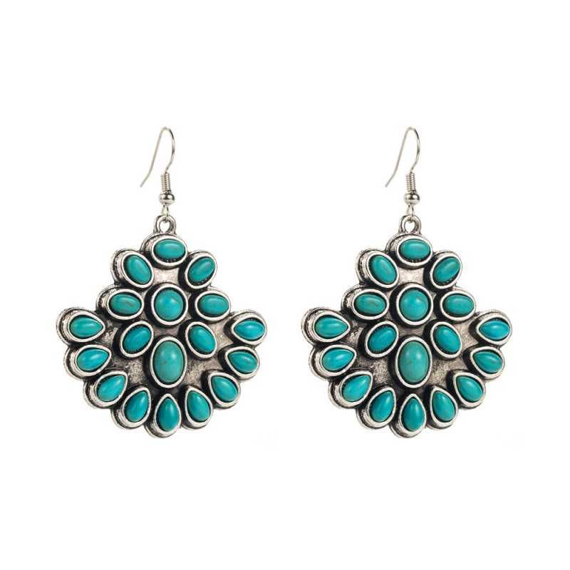 Fashion Jewelry Turquoise Earrings For Women YWHME-435 