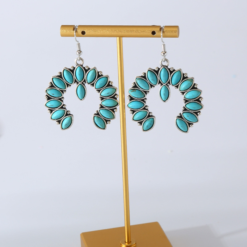 Fashion Jewelry Turquoise Earrings For Women YWHME-436 