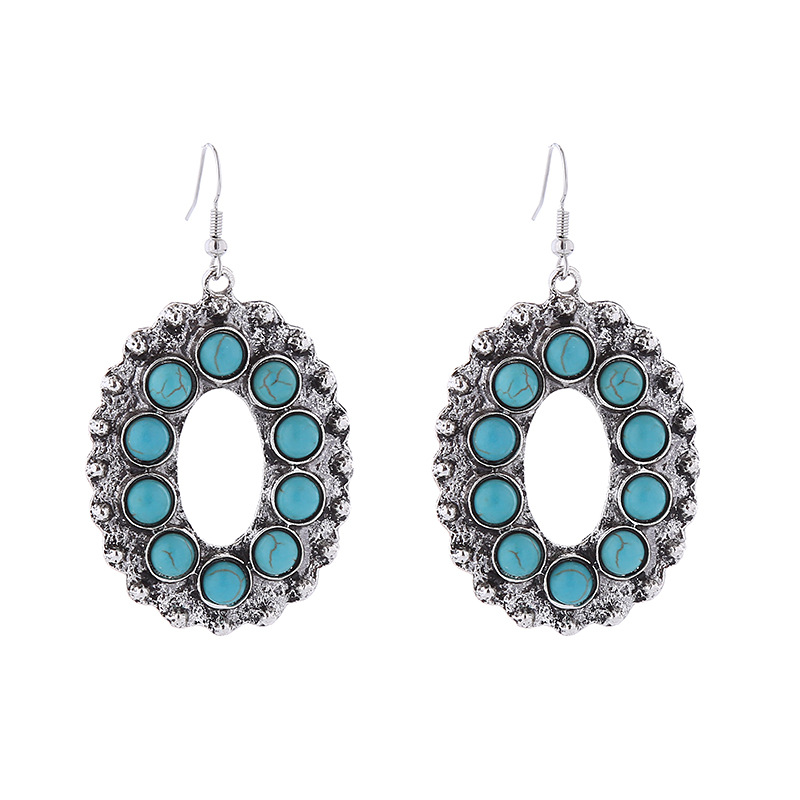 Fashion Jewelry Turquoise Earrings For Women YWHME-438 