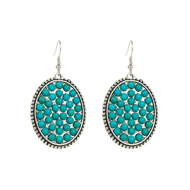 Fashion Jewelry Turquoise Earrings For Women YWHME-439 