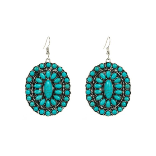 Fashion Jewelry Turquoise Earrings For Women YWHME-440