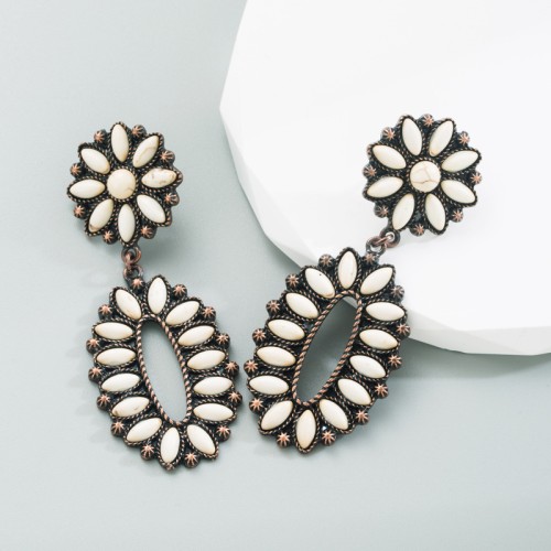 Fashion Jewelry Turquoise Earrings For Women YWHME-443