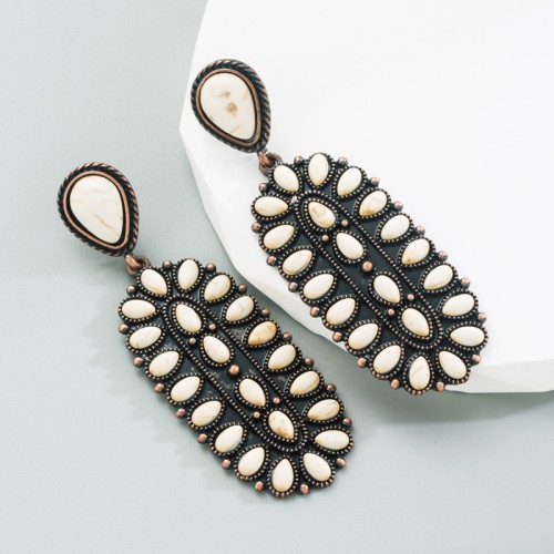 Fashion Jewelry Turquoise Earrings For Women YWHME-444