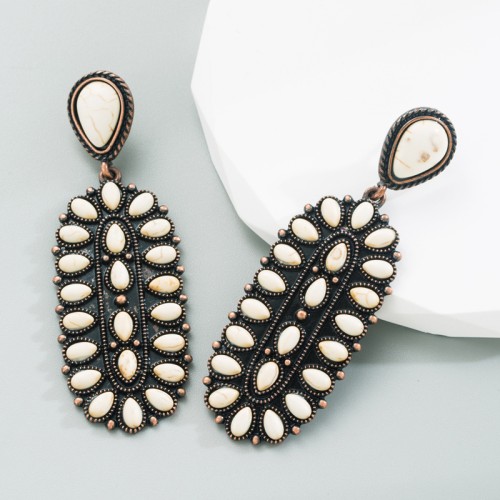 Fashion Jewelry Turquoise Earrings For Women YWHME-444