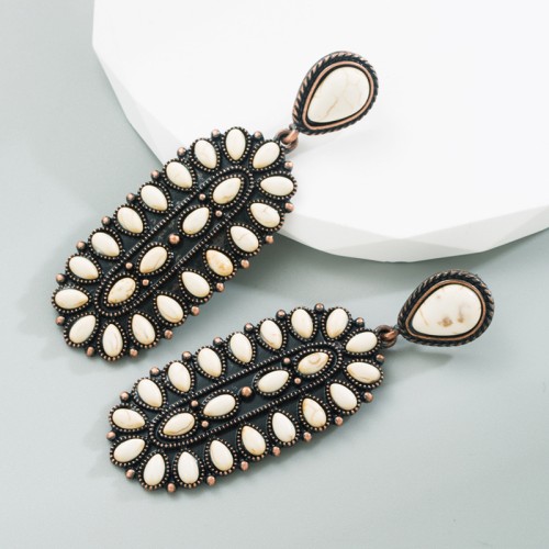 Fashion Jewelry Turquoise Earrings For Women YWHME-444